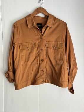 Liverpool Utility Jean Jacket - Camel